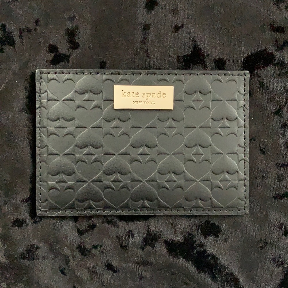 NWT - Kate Spade NY Card Holder in Black